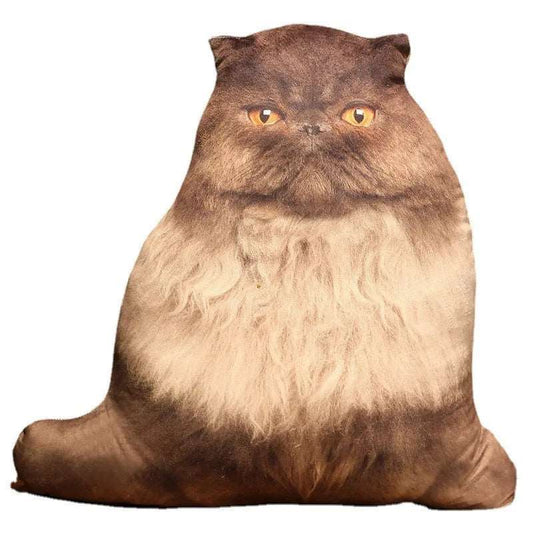 Creative 3D Simulation Cat Pillow Plush Toy