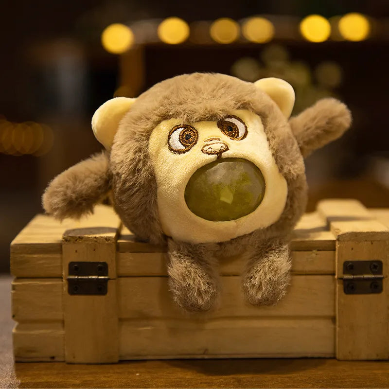 Plush Cute Pet Stress Buster Toys Stress Reliever for Kids Adults
