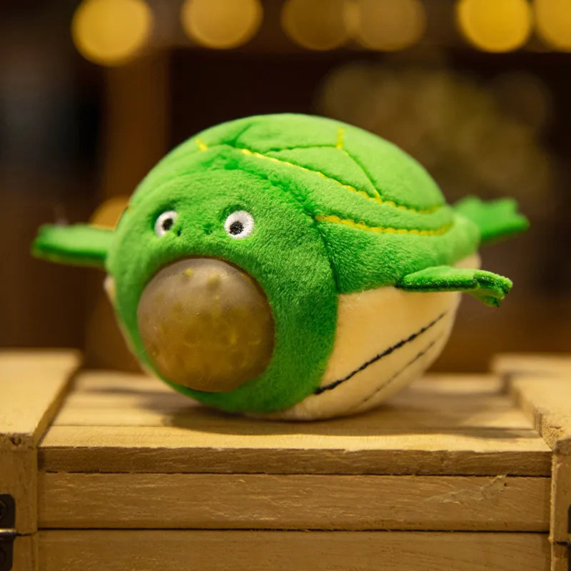 Plush Cute Pet Stress Buster Toys Stress Reliever for Kids Adults