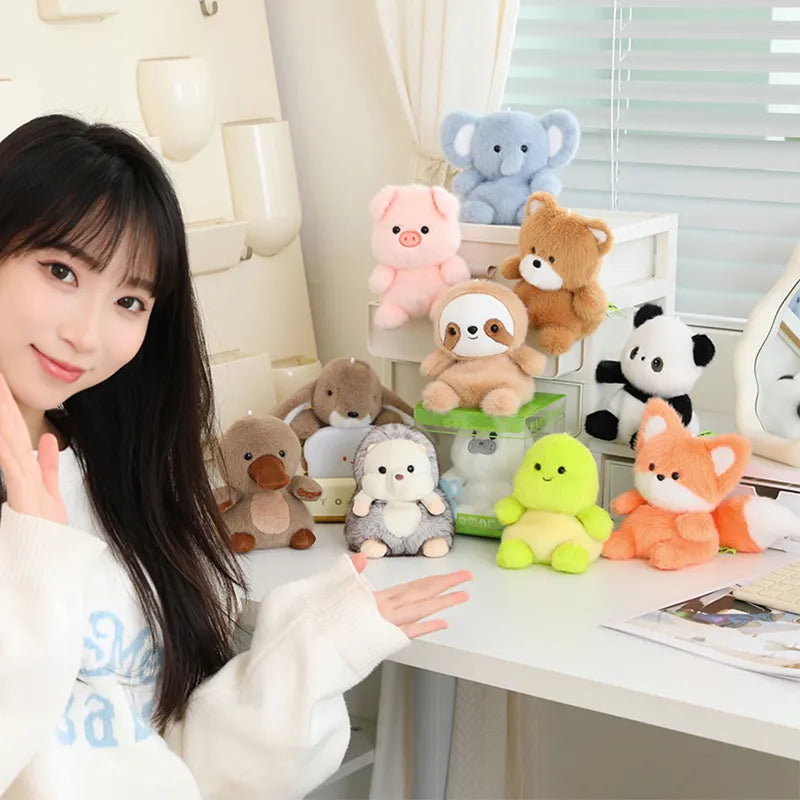 Adorable mini scented plush toys, 11 cute animals for kids gifts