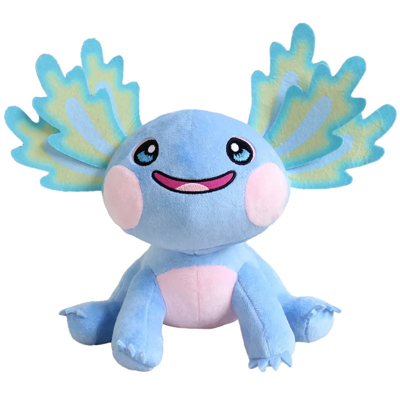 Axolotl Stuffed Animal blue