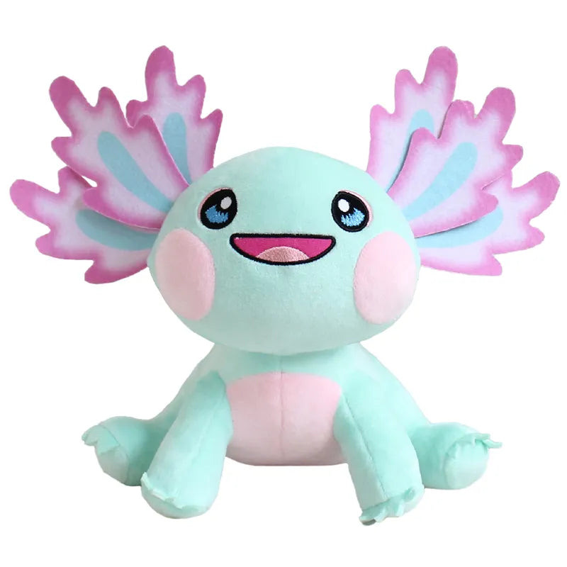 Axolotl Stuffed Animal green