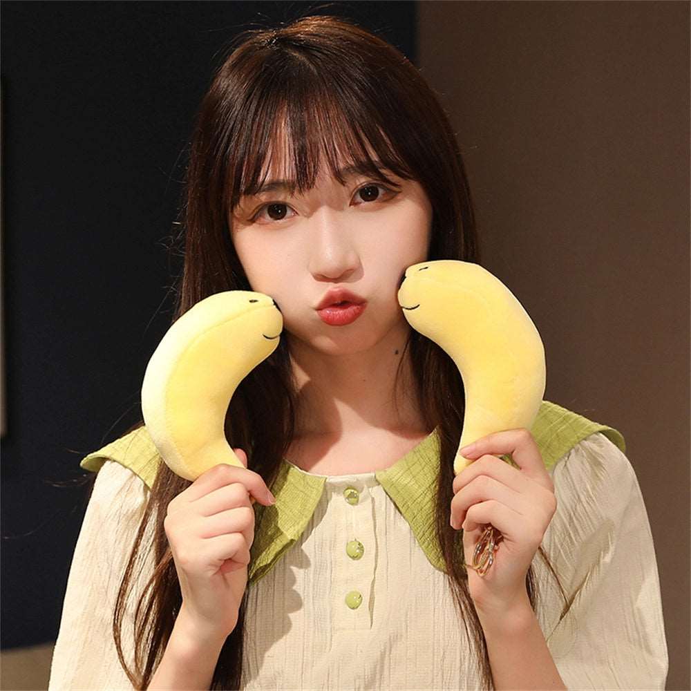 Banana dog Plush Pillow Toy Long Pillow Sleeping Doll Cute Doll Boy Girl Birthday Present