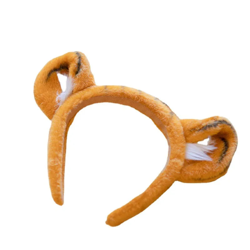 Brown Tiger hair band
