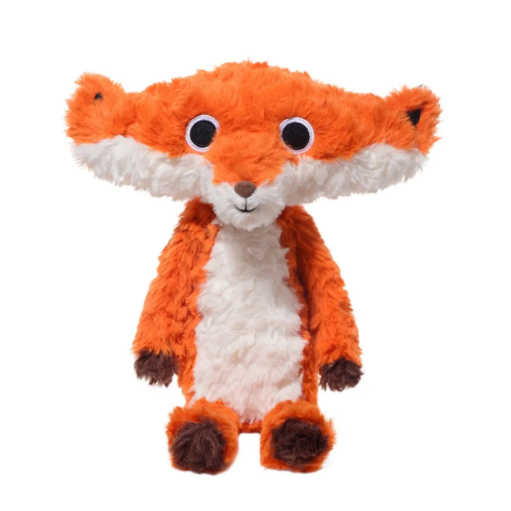 Cartoon orange fox stuffed toy 1