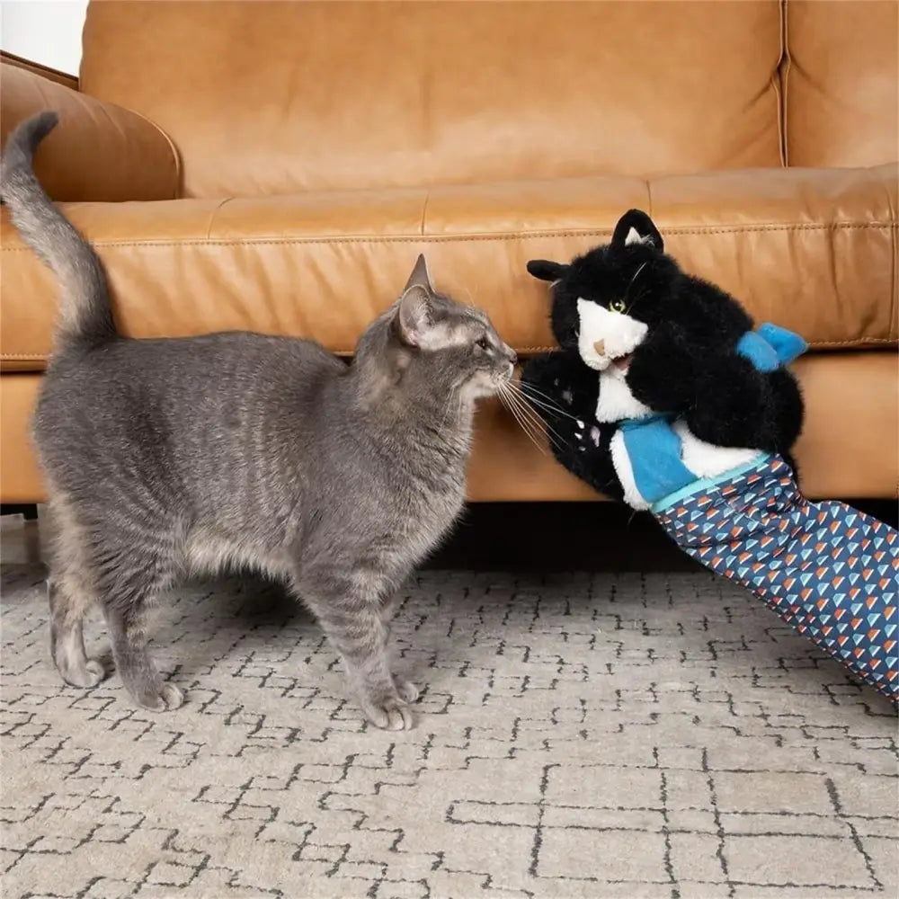 Cat Wrestler Interactive Hand Puppet plush toy