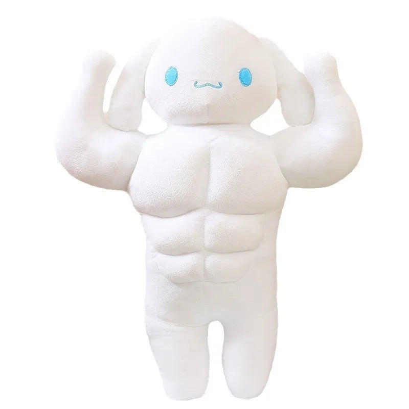 3D Muscle Shark Plush Toy, Muscle animal series plush toys