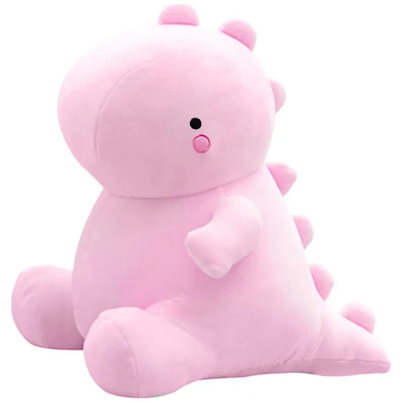 Cute Colourful Dinosaur Plush Toys, Fat Dinosaur Stuffed Animals Dolls