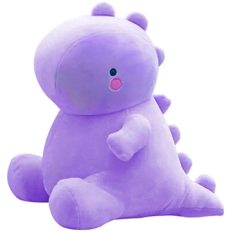 Cute Colourful Dinosaur Plush Toys, Fat Dinosaur Stuffed Animals Dolls