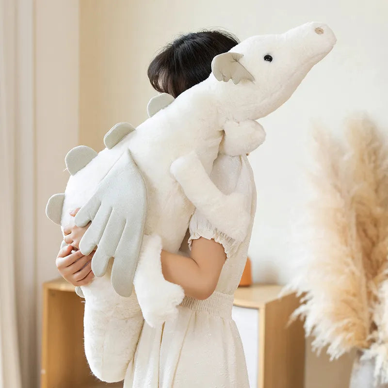 Snow Dragon Stuffed Animal plush toy