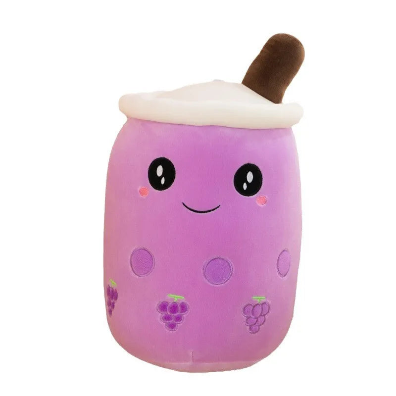 Bubble Tea Food Milk Cup Plushie Pillow stuffed animals
