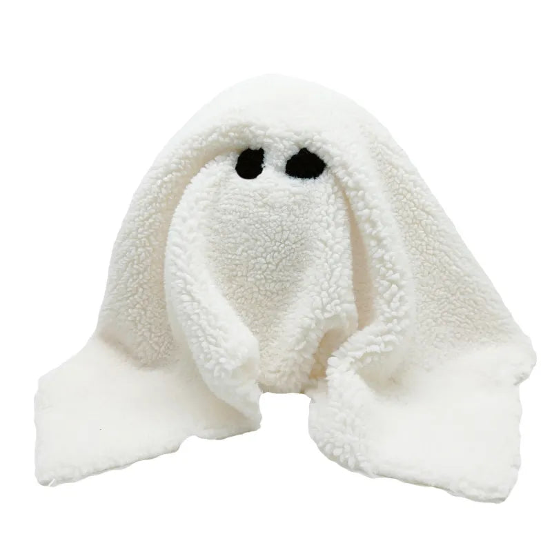 Gus The Ghost with Pumpkin Pillow, Stuffed Halloween Plushies Toy Gift
