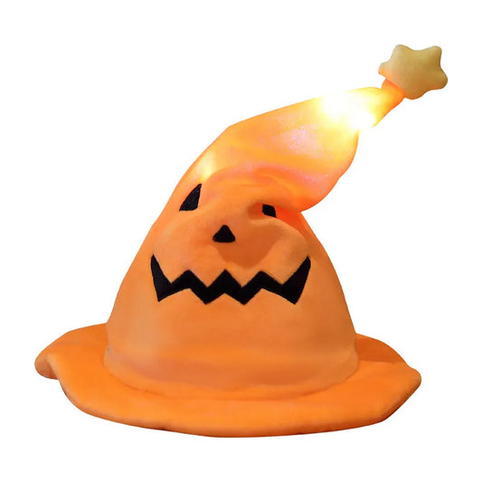 Halloween Electric Swinging Pumpkin Hat plush toy
