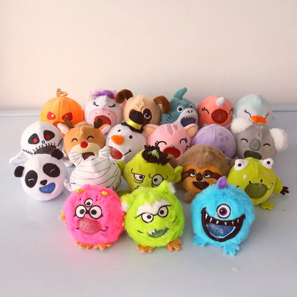 Plush Cute Pet Stress Buster Toys Stress Reliever for Kids Adults