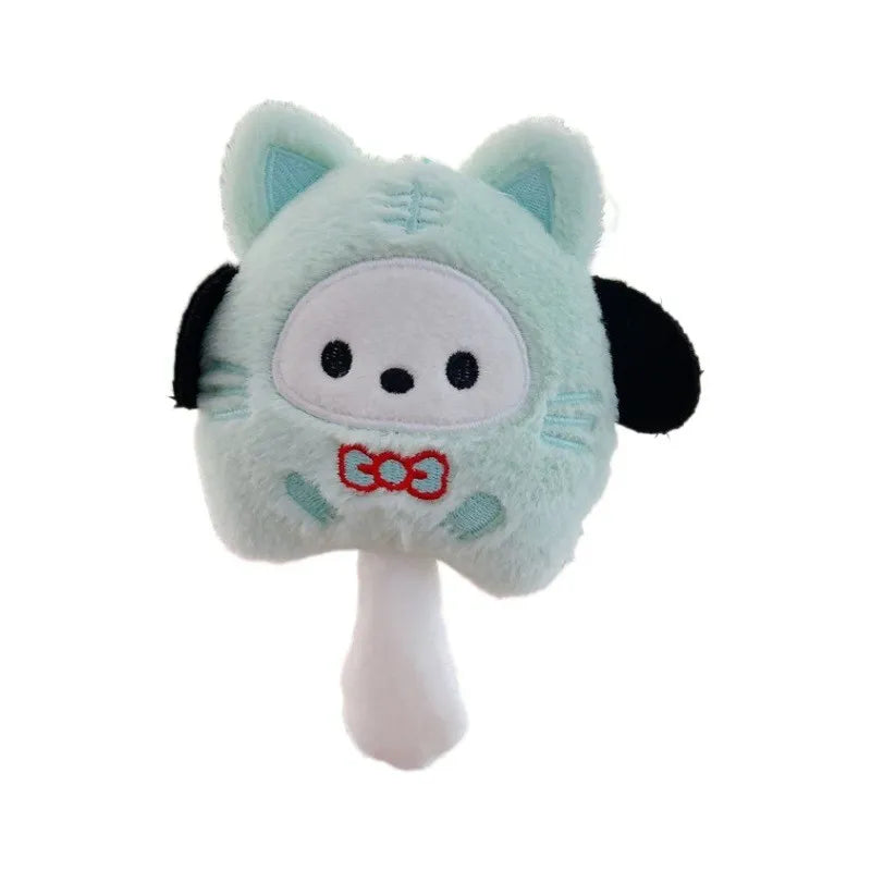 Cute Plush Cat Cosplay Keychain
