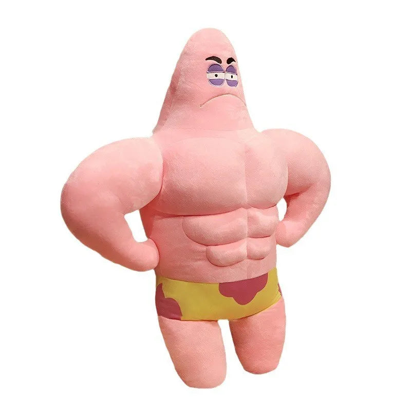 3D Muscle Shark Plush Toy, Muscle animal series plush toys