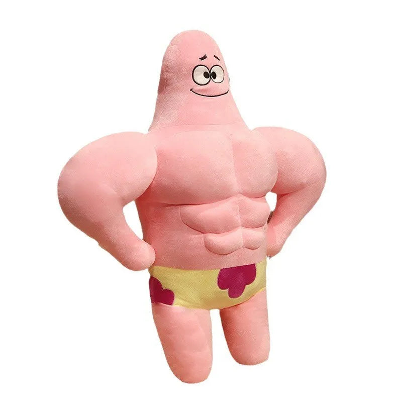 3D Muscle Shark Plush Toy, Muscle animal series plush toys