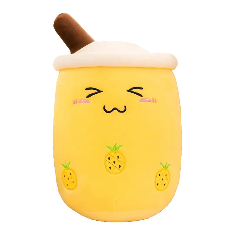 Bubble Tea Food Milk Cup Plushie Pillow stuffed animals