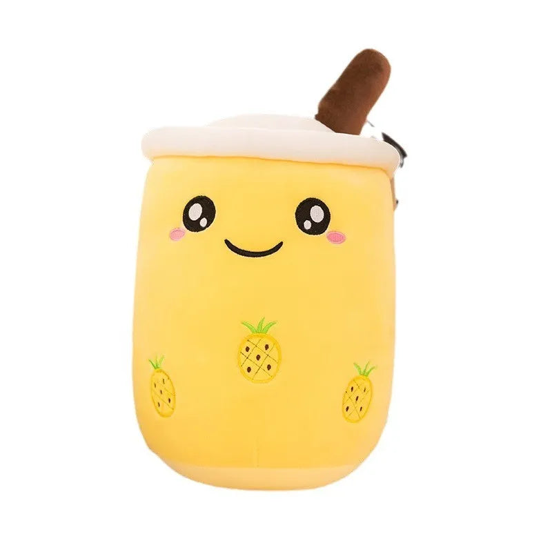 Bubble Tea Food Milk Cup Plushie Pillow stuffed animals