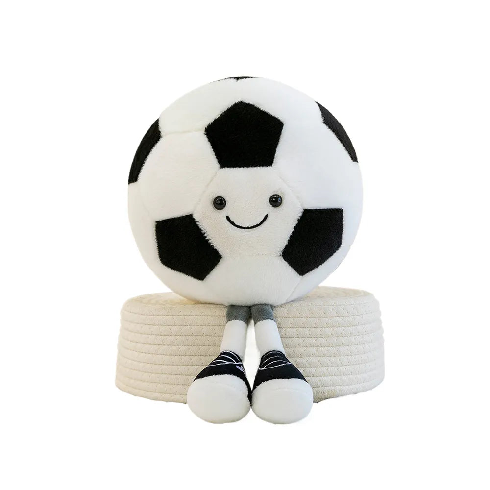 13inch Rugby Plush Toys Stuffed Sports Plush Balls with feet Creative Football toy