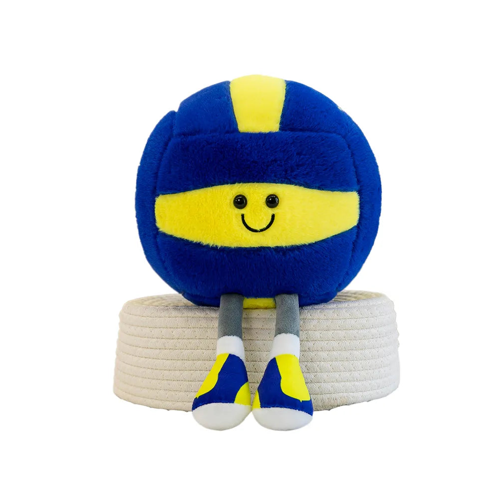 13inch Rugby Plush Toys Stuffed Sports Plush Balls with feet Creative Football toy