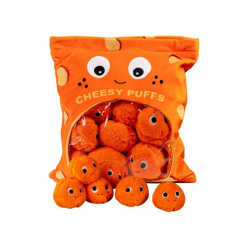 Bag of Cute Axolotl Plush Toy, Removable Salamander Animal Stuffed Plush Pillow