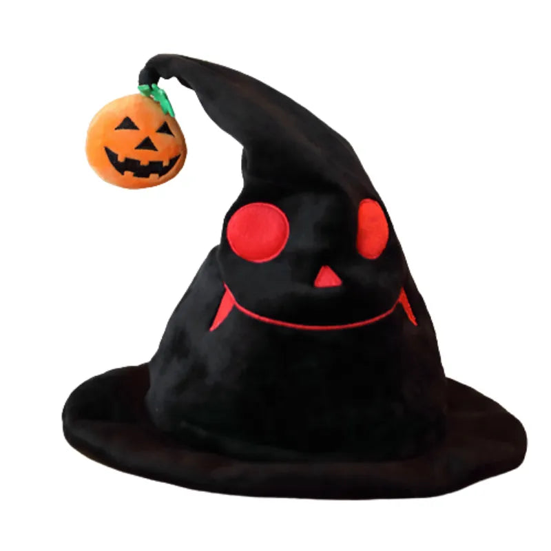 Halloween Electric Swinging Pumpkin Hat plush toy