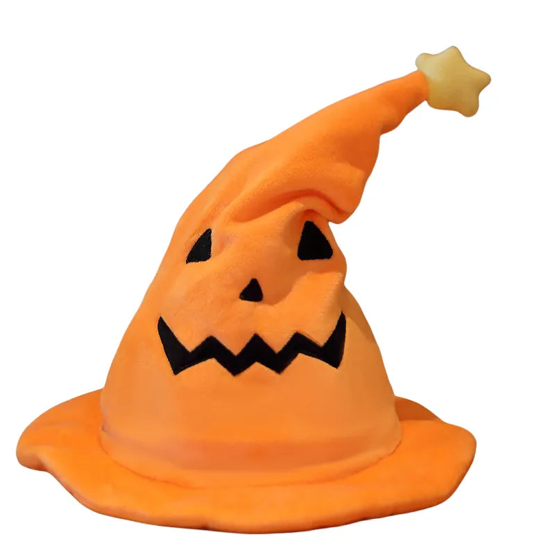 Halloween Electric Swinging Pumpkin Hat plush toy