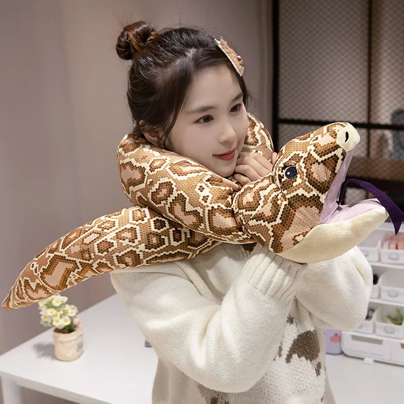 Realistic Animal Stuff Snake, 68 Inch