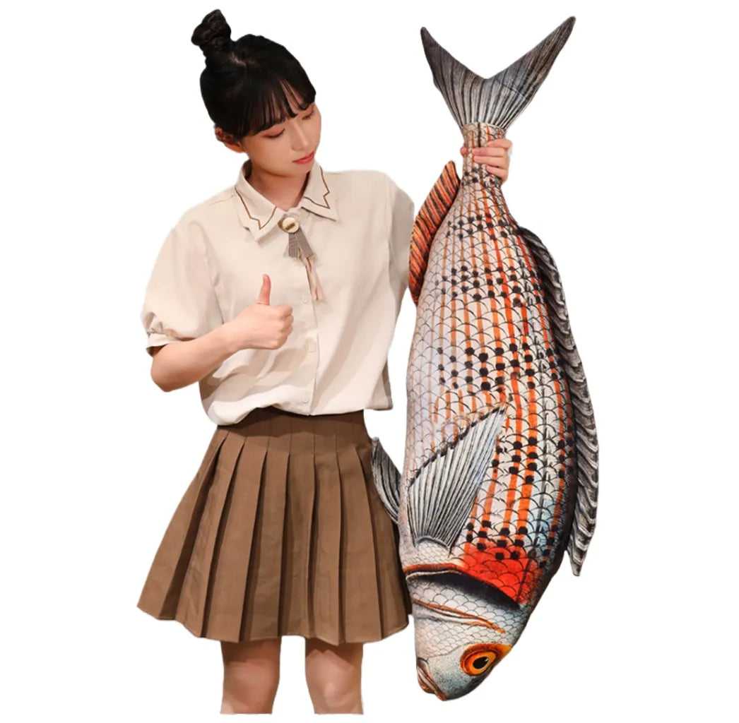 Realistic Fabric Ocean Fish Plush toy, Collection for fish lovers, Home Decoration Gifts