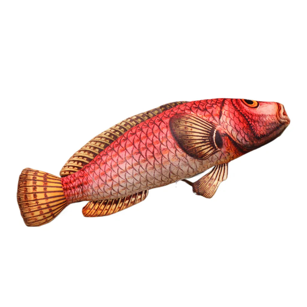 Realistic Fabric Ocean Fish Plush toy, Collection for fish lovers, Home Decoration Gifts