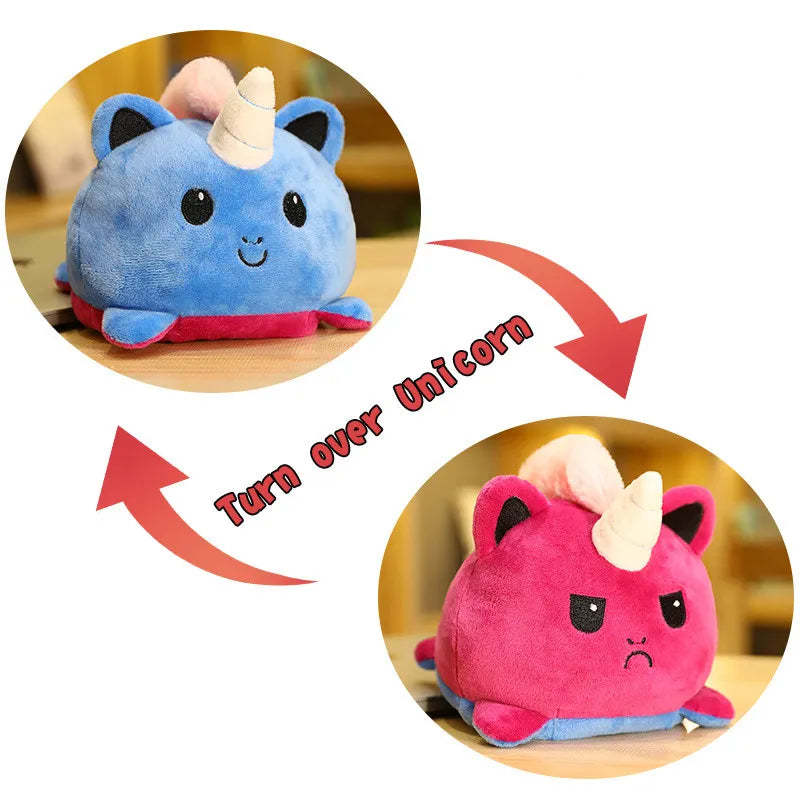 Reversible Unicorn_Dark blue and magenta