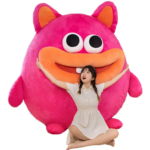 Sausage Mouth Fruit Vegetable Plush Toy