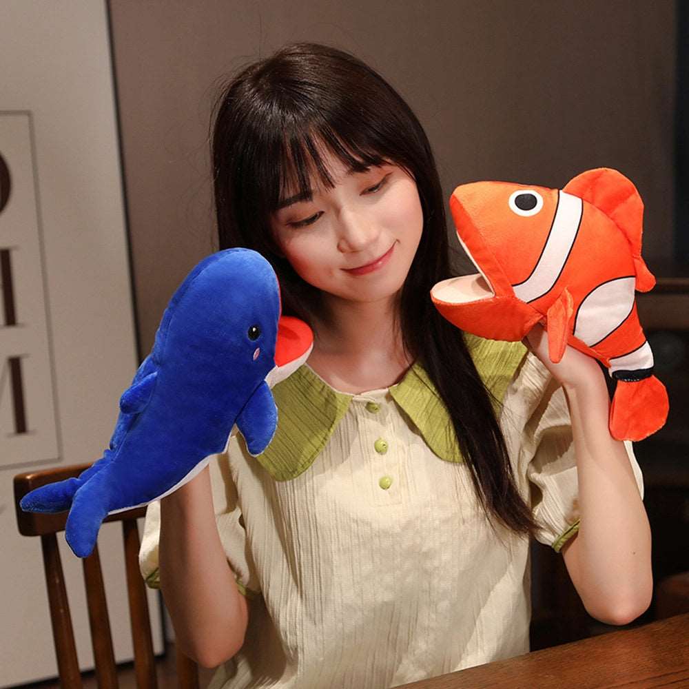 Cute Sea Animal Hand Puppet - Stuffed Animal Toy