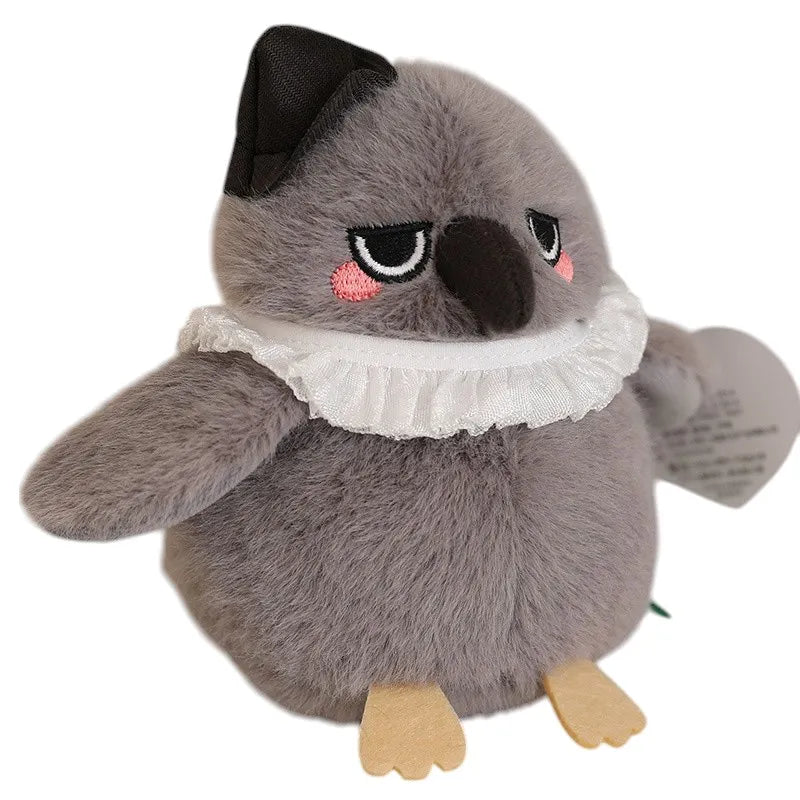 Shoulder Magnetic Bird Plush Stuffed Animal toy for Halloween cospaly