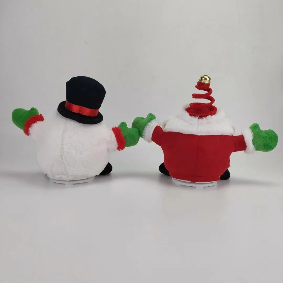 Spinning Santa Claus Plush toy