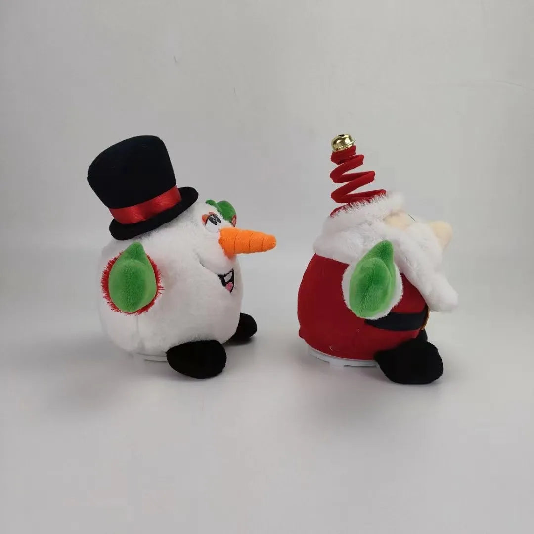 Spinning Santa Claus Plush toy