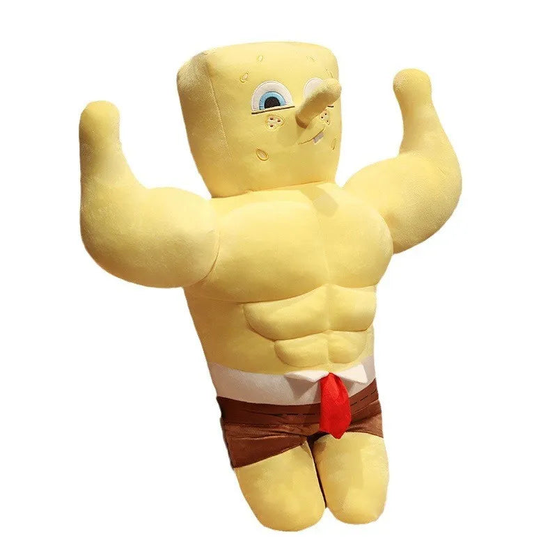 3D Muscle Shark Plush Toy, Muscle animal series plush toys