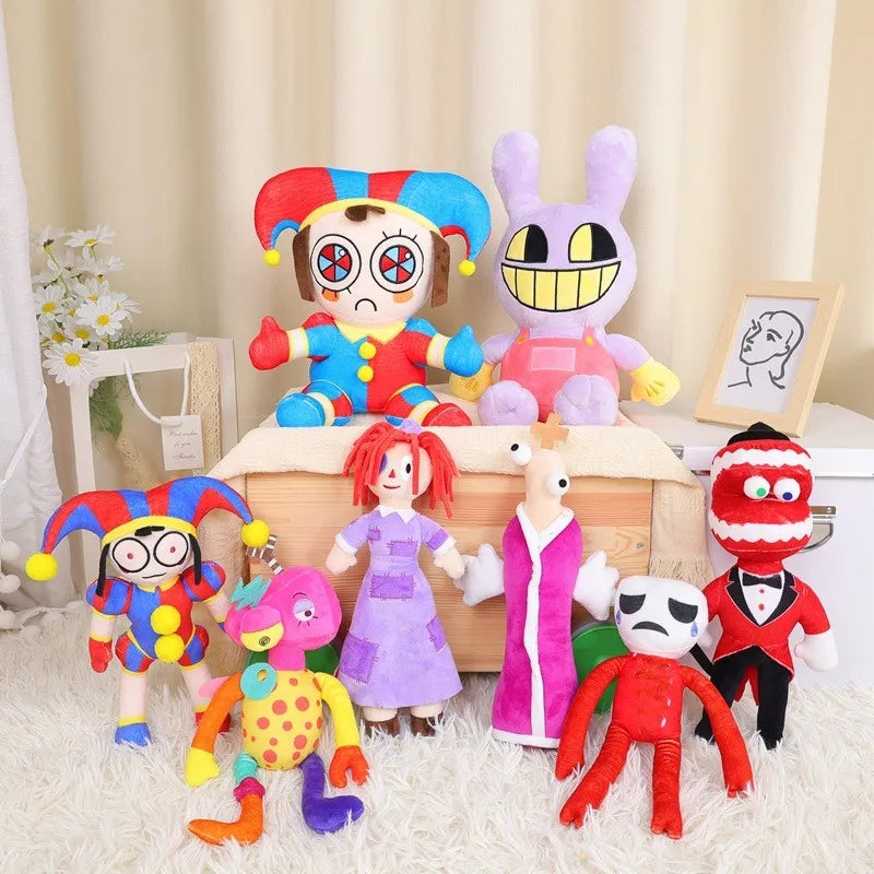 The Amazing Digital Circus Plush, Stuffed Figure Doll for Kids