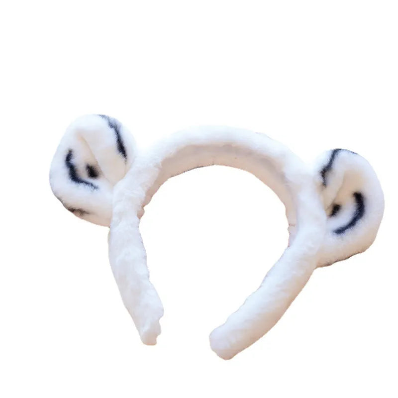 White tiger hair band
