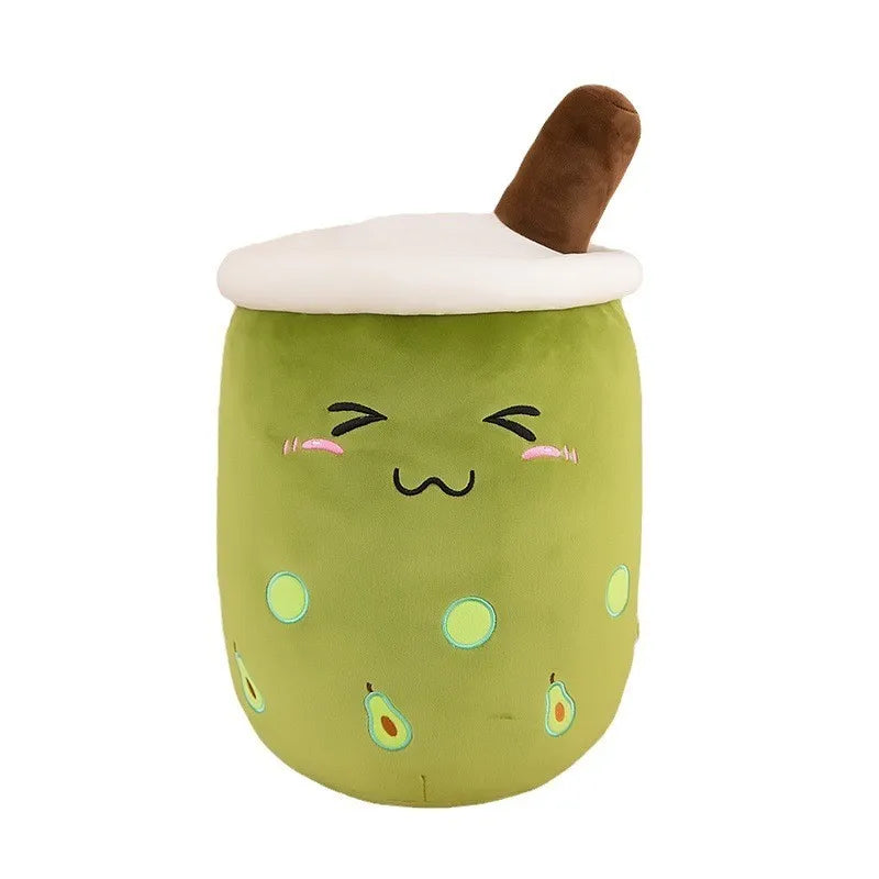 Bubble Tea Food Milk Cup Plushie Pillow stuffed animals