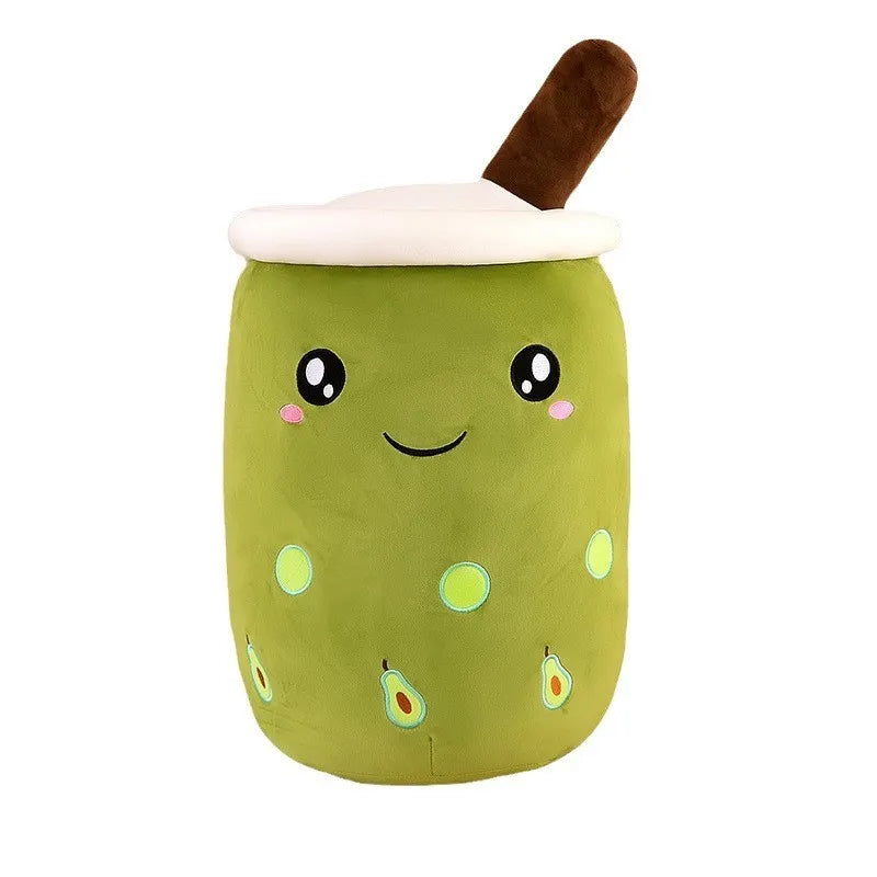 Bubble Tea Food Milk Cup Plushie Pillow stuffed animals