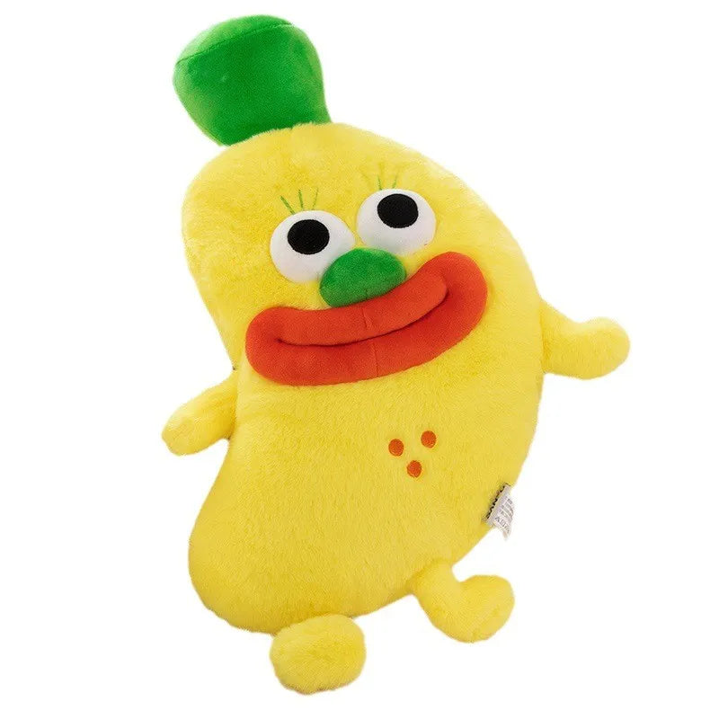 Sausage Mouth Fruit Vegetable Plush Toy