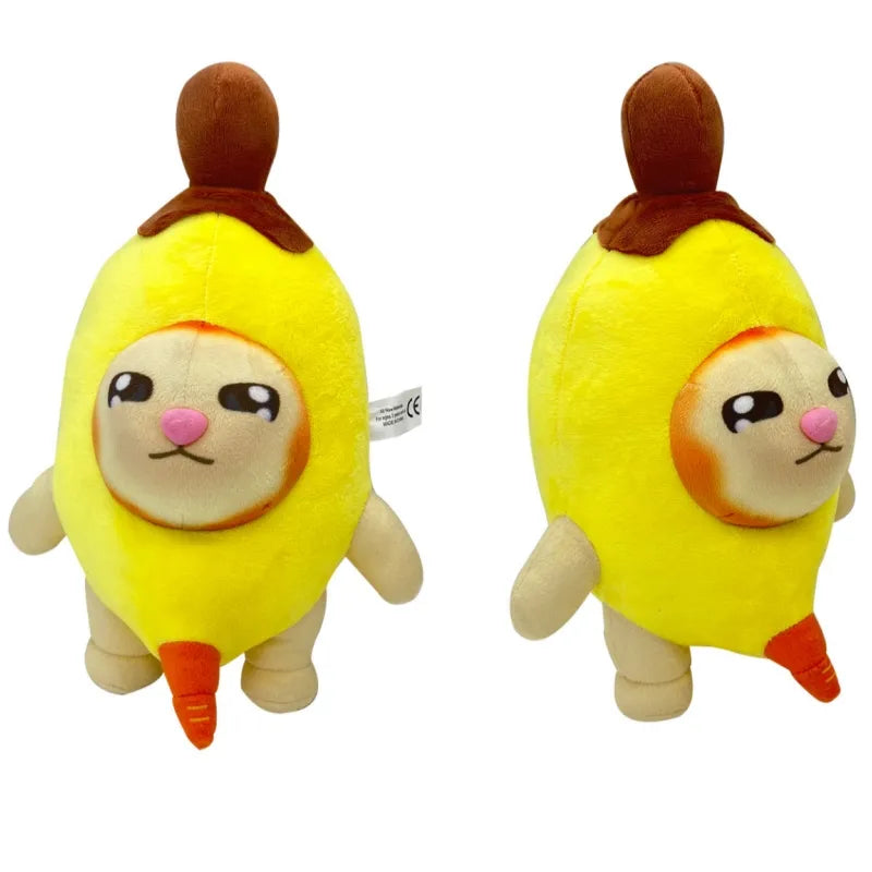 Banana Cat Plush with Sound, Funny Happy Cat Stuffed Animals Toy