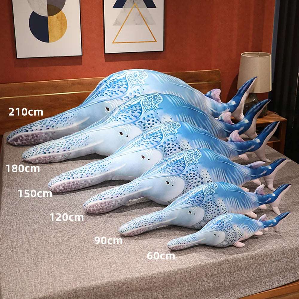 Beluga Ocean Stuffed Animal Throw Pillow