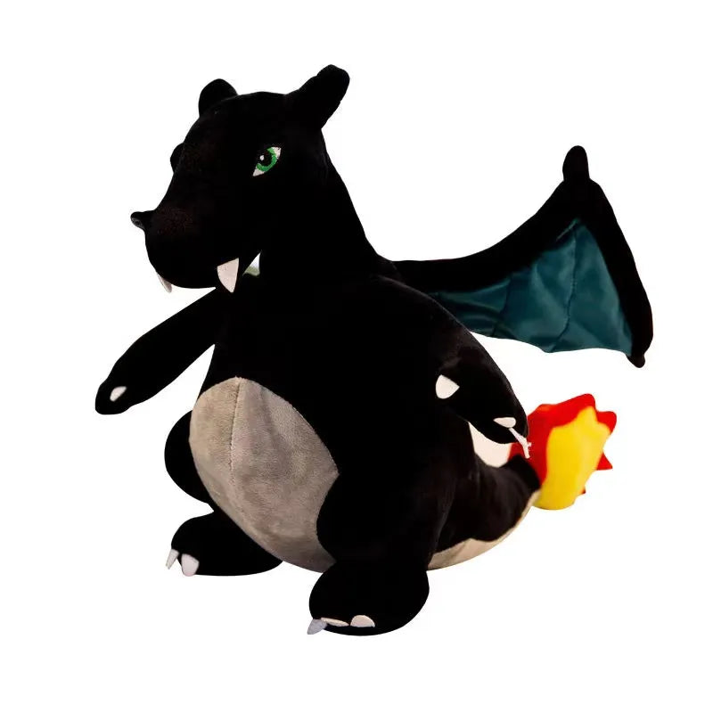 Evil Winged, fire-Breathing Dragon Stuffed Animal Dinosaur Plush Toys(Orange)