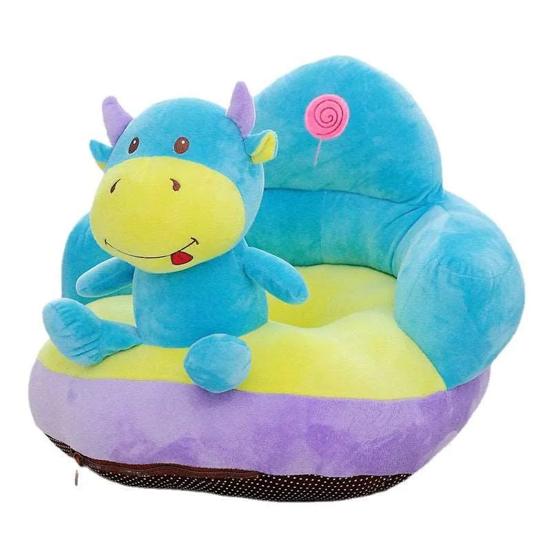 blue cow