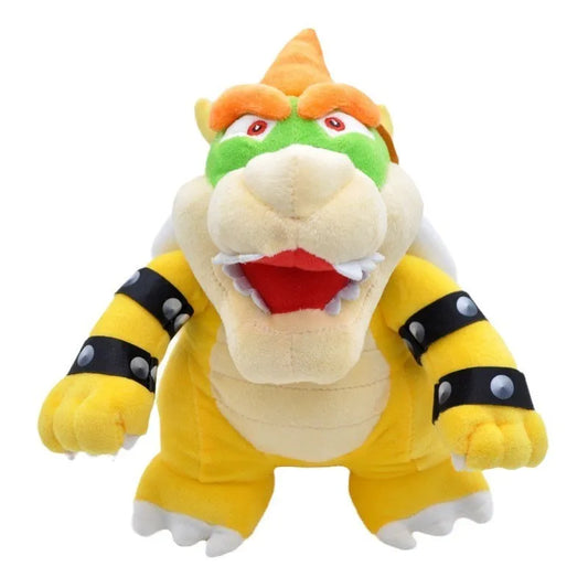 Bowser Plush Toy Stuffed Animal Cute Little Small Gift for Girlfriend Girls Boys Birthday Gift, 10 inches