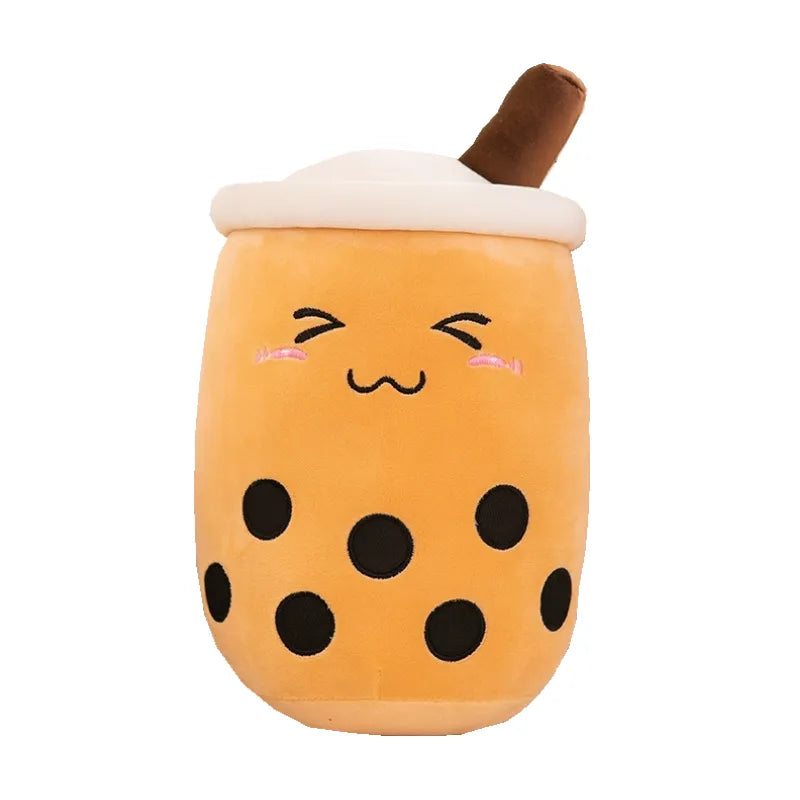 Bubble Tea Food Milk Cup Plushie Pillow stuffed animals