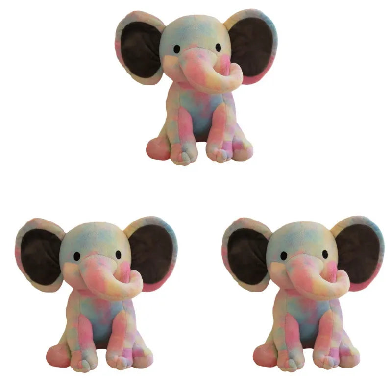6 Pcs Elephant Stuffed Animals 9.8 Inches Soft Plush Toys Birthday gift